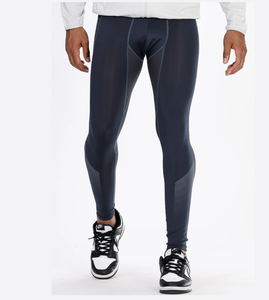 Pantalones de compresión de poliéster/spandex para hombre, totalmente sublimados, con estampado digital, para BJJ, de alto rendimiento, tipo rash guard, de longitud completa. - Product Image 1