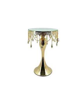 Durable <b>Rotating</b> Metal Cake <b>Stand</b> Tiered Dessert <b>Display</b> Cupcake Holder Wedding Birthday Party Serving Tray for Home - Product Image 4