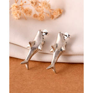 ต่างหูแฟชั่นทรงห่วงเงินเมera จาipur รุ่นชาร์ค - Product Image 3