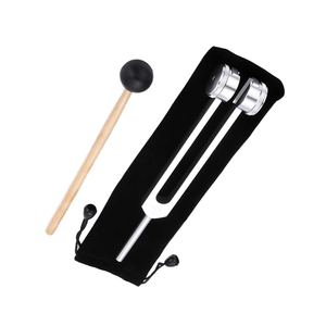 Diapason médical de diagnostic en acier, instrument manuel certifié CE Classe I, certifié ISO13485, outil de précision pour ORL et USI, marteau - Product Image 6