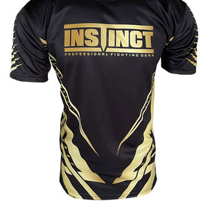 Rashguard de Manga Corta para MMA, 100% Poliéster, Sublimado Digitalmente, Ligero, Tejido OEM, Venta al Por Mayor Profesional - Product Image 6