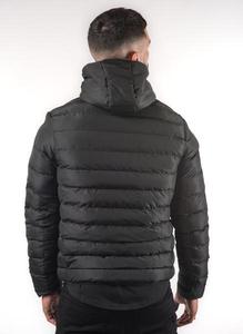 Hot Sales for Men Casual Stand Puffer Jacket Zipper Custom Winter Hood Loose Fit Woven <b>Bubble</b> <b>Coat</b> for Outdoor Utility Use - Product Image 5