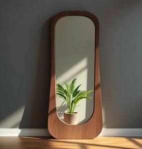 Elegant Art Deco Handmade Wooden Wall <b>Mirror</b> <b>for</b> Bedroom and <b>Dressing</b> Room - Product Image 1