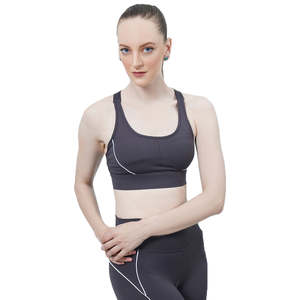 Vêtements de sport personnalisés de la meilleure qualité, prix bas, vente en gros, dernier design, soutien-gorge de sport pour femmes sans manches - Product Image 1