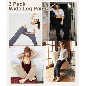Pantalon de randonnée large et résistant à l'eau pour femme avec cordon de serrage et poches discrètes - Product Image 6