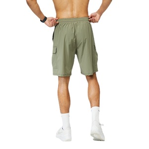 Pantalones Cortos Deportivos para Hombre Outfitize con Estampado Geométrico, Pantalones Cortos de Gimnasio con Estampado Digital, Ropa Deportiva de Alto Rendimiento - Product Image 3