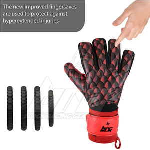 Gants de gardien de but professionnels, gants de gardien de but de football personnalisés, gants de gardien de but à haute adhérence, paume en latex allemand, sur mesure - Product Image 4