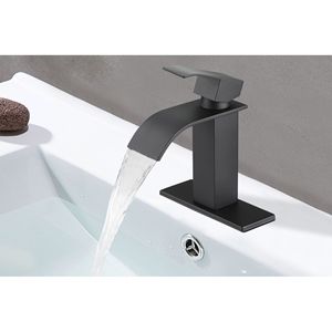 Rubinetto per Lavabo Bagno con Maniglia Singola e Getto a Cascata - Serie Rubinetti per Lavabo - Product Image 6