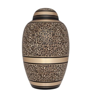 Top Quality Solid Ash Urn for <b>Memorial</b> <b>Keepsake</b> Cremation Urns Engraved Design Adult Ashes Funeral Burial Cremation Urns - Product Image 5