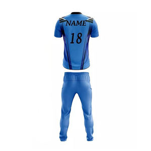 High Quality <b>Cricket</b> Uniform <b>Set</b> Custom Team Design Quick Dry Fabric Durable Sports Jersey And Trouser - Product Image 2