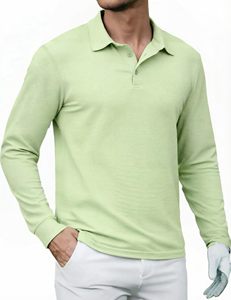 Custom <b>Vintage</b> Graphic Custom Printing Golf <b>Polo</b> <b>Shirt</b> Regular <b>Polo</b> long Sleeve Breathable Embroidered Luxury <b>Polo</b>-<b>shirt</b> for Men - Product Image 1