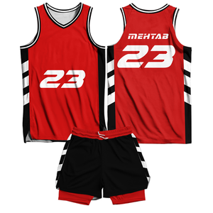 Uniforme de Baloncesto Personalizado de Alta Calidad – Camiseta y Pantalones Cortos Sublimados 100% Poliéster - Product Image 3