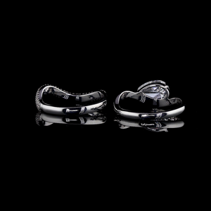 Anillo de Compromiso con Diamante Cultivado en Laboratorio con Corte Pera y Diseño de Ondas - Product Image 2