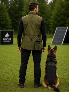 New 2026 Custom K9 Handler Vest for <b>Trainers</b> Reversible Breathable Winter <b>Waterproof</b> Zipper Multi-Function Unisex Outdoor - Product Image 2