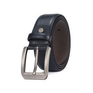 Ceinture en cuir de qualité supérieure avec coutures durables, idéale pour un usage décontracté, formel et un confort quotidien. - Product Image 1