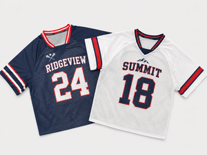 Fabricant professionnel de vêtements pour événements, maillot de lacrosse personnalisé en tissu mesh réversible - Product Image 1