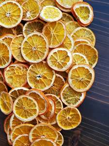Rodajas de Naranja Deshidratadas en Frasco de Vidrio, Paquete a Granel, Fruta Procesada AD, Snack de Fruta con Sabor Dulce Natural, Ingrediente para Té, 99 GOLD DATA Modelo Emma - Product Image 5