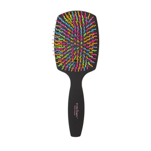[JWORKS EXT] EYECANDY RAINBOW VOLUME S KING PADDLE HAIRBRUSH Cepillo Desenredante Antiestático con Masajeador de Cuero Cabelludo y Espejo, Corea - Product Image 2