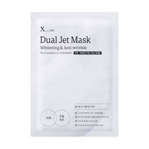 [xmii Masque à double jet # 03 Blanchiment & Anti-rides] Beauté coréenne Soins de la peau coréens Cosmétiques coréens Sans cruauté Animale Masque facial - Product Image 1