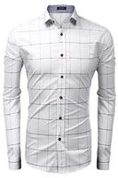 Kemeja Pria Desain Cetak Premium Bahan Satin Lembut Lengan Panjang Kasual Formal Bernapas Logo Kustom