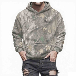 Sudaderas con Capucha de Alta Calidad para Hombre, Corte Regular, Bolsillo Delantero, Mezcla de Algodón, Casual, Transpirable, para Uso en Exteriores - Product Image 3