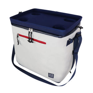 15L Polyester Outdoor Use Keep Cold Blue Waterproof Camouflage Zipper Closure Portable SENDA EVA Insulated Cooler Bag - Product Image 1