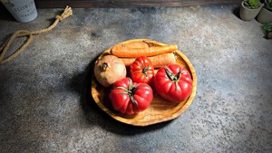 Assiettes rondes en bois écologiques de qualité supérieure pour la décoration de la maison et les cadeaux de cuisine par Blatant Exports - Product Image 5
