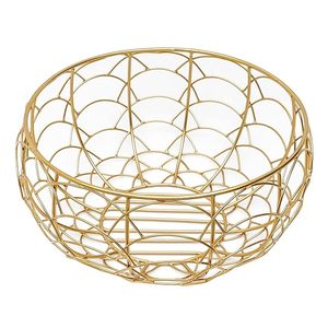 Cesta de Almacenamiento Metálica Industrial Moderna, Organizador Elegante para Sala de Estar - Product Image 6