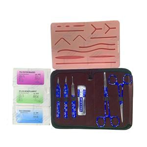 Complete Suture Practice <b>Kit</b> Tool <b>Medical</b> And Vet Students Reusable Minor Surgery Suture Set <b>Medical</b> Student Training <b>Kit</b> - Product Image 1