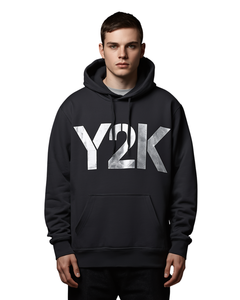 Trendy Y2K Printed Hoodie Men Oversized <b>Gothic</b> Graphic Loose Fit Hooded <b>Jumper</b> Sweatshirt - Product Image 2
