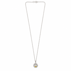 925 Sterling Silver <b>Cute</b> <b>Bear</b> Pendant Necklace with Cubic Zirconia Halo High Polish Womens Fashion Jewelry Daily Wear Gift Party - Product Image 5