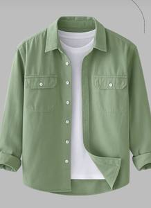 Chemise de luxe pour homme en mélange de lin – Chemise d'été légère et confortable pour la collection décontractée et de plage - Product Image 2