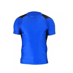 Conjunto Deportivo Masculino Urbano Transpirable de Poliéster, Camiseta, Pantalones Cortos y Guantes, Estilo Contemporáneo, para Deportes Activos, Moda Diaria de Verano - Product Image 2
