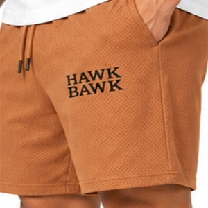 <b>Men</b> Mesh <b>Shorts</b> Lightweight Casual Drawcord Style Breathable Texture Relaxed Comfort Fit <b>Shorts</b> <b>Elastic</b> <b>Waistband</b> Side Pockets - Product Image 3