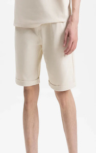 Pantalones Cortos Deportivos de Felpa Francesa de Algodón Grueso con Logotipo Personalizado de Diseñador, Pantalones Cortos Deportivos Lisos para Hombre - Product Image 3