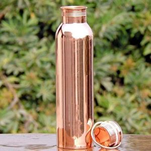 Bouteille d'eau en cuivre CopperPure Zenith MT Exports, luxe moderne, grande capacité - Product Image 6