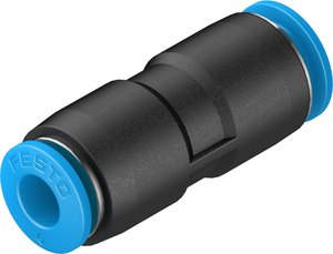 For Push-in Fitting 8mm 6mm Air Pneumatic Connector Black Industrial Tube Adapter High-Alloy Stainless Steel <b>Clamps</b> for - Product Image 1