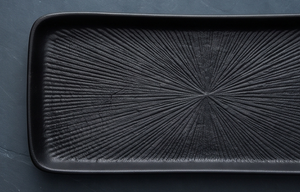 Bandeja de Metal Pesado con Patrón Radial Único, Texturizada, para Cocina y Comedor, Suministros de Vajilla en Stock - Product Image 5