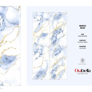 กระเบื้องพอร์ซเลนผิวมันเงาขนาด 24x48 นิ้ว คุณภาพพรีเมียม ผิวขัดเงาทันสมัย สำหรับตกแต่งผนังและพื้น - Product Image 1