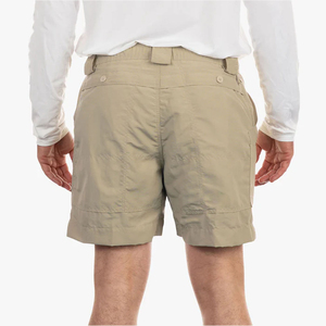 Shorts cargo pour homme en coton sergé de qualité supérieure, coupe classique, devant plat, multi-poches, vêtements de travail décontractés pour l'extérieur - Product Image 2