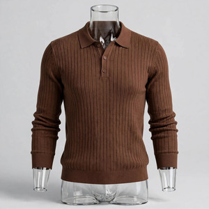เสื้อโปโลผู้ชายคุณภาพสูง ผ้าฝ้าย 100% 12 สี รับสั่งทำ ปักโลโก้ OEM  แบบเรียบ - Product Image 2