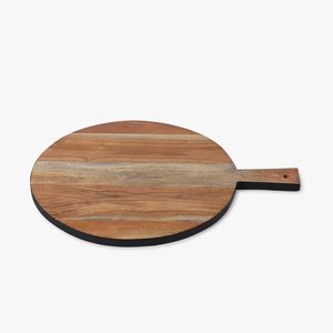 Planche à découper en bois faite à la main |   Planche à découper et à servir en bois naturel |   Accessoires de cuisine écologiques - Product Image 2