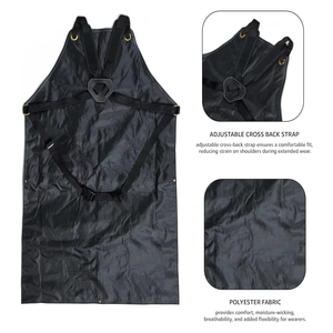 Delantal de Cuero Marrón para Hombre, para Trabajo, Bar, Camarero, Chef, Jardinería, Cocina, Salón, Barbacoa, de Proveedor de Fábrica - Product Image 6