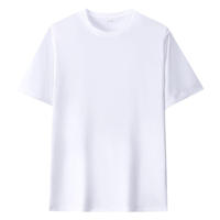 T-shirt en tricot décontracté pour homme pour l'été, manches courtes, impression par transfert thermique de motifs personnalisés, respirant et doux