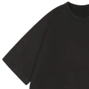 เสื้อยืดผู้ชายไซส์ใหญ่พิเศษ สีดำ ทรงหลวม แขนสั้น ผ้าฝ้าย คอกลม สตรีทแวร์ เสื้อพื้นฐาน ขายส่ง - Product Image 3