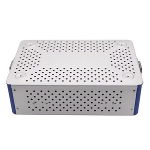 Sterile Aluminium Instrument Tray Box with <b>Silicone</b> Pad Reusable Medical/Surgical <b>Tool</b> Organizer for Autoclave Sterilization - Product Image 3