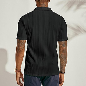 Chemises polo pour hommes de qualité supérieure, 100% coton, respirantes, séchage rapide, sur mesure, en vente en ligne - Product Image 2