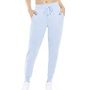 Top Quality Jogger Trousers Screen Printed 100% Cotton French Terry Side Strap Casual Wear Streetwear Sweatpants for Women's - Product Image 5