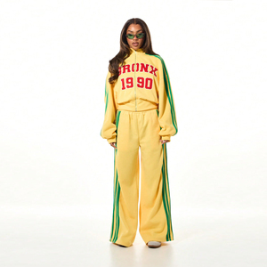 Custom Jogging Pants Women Unisex Oversized French Terry Cotton 500 GSM Trousers Track Sweat <b>Jogger</b> Pants Sweatpants for Women - Product Image 3