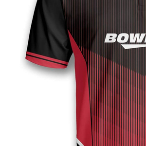 Polo de bowling respirant à manches courtes pour équipe sportive, uniforme de sport anti-humidité, sublimation, vente en gros, OEM - Product Image 6